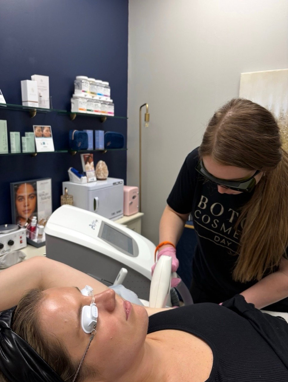 Laser hair removal treatment